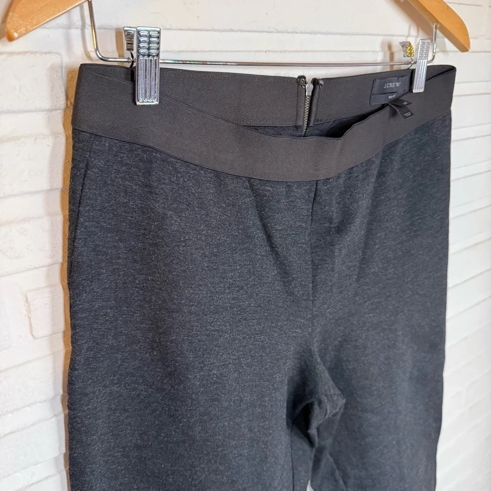 J. Crew Heather Gray Pull on Pixie Stretch Pants, Women’s Size 12 regular